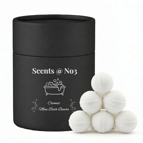 Coconut Mini Bath Bombs