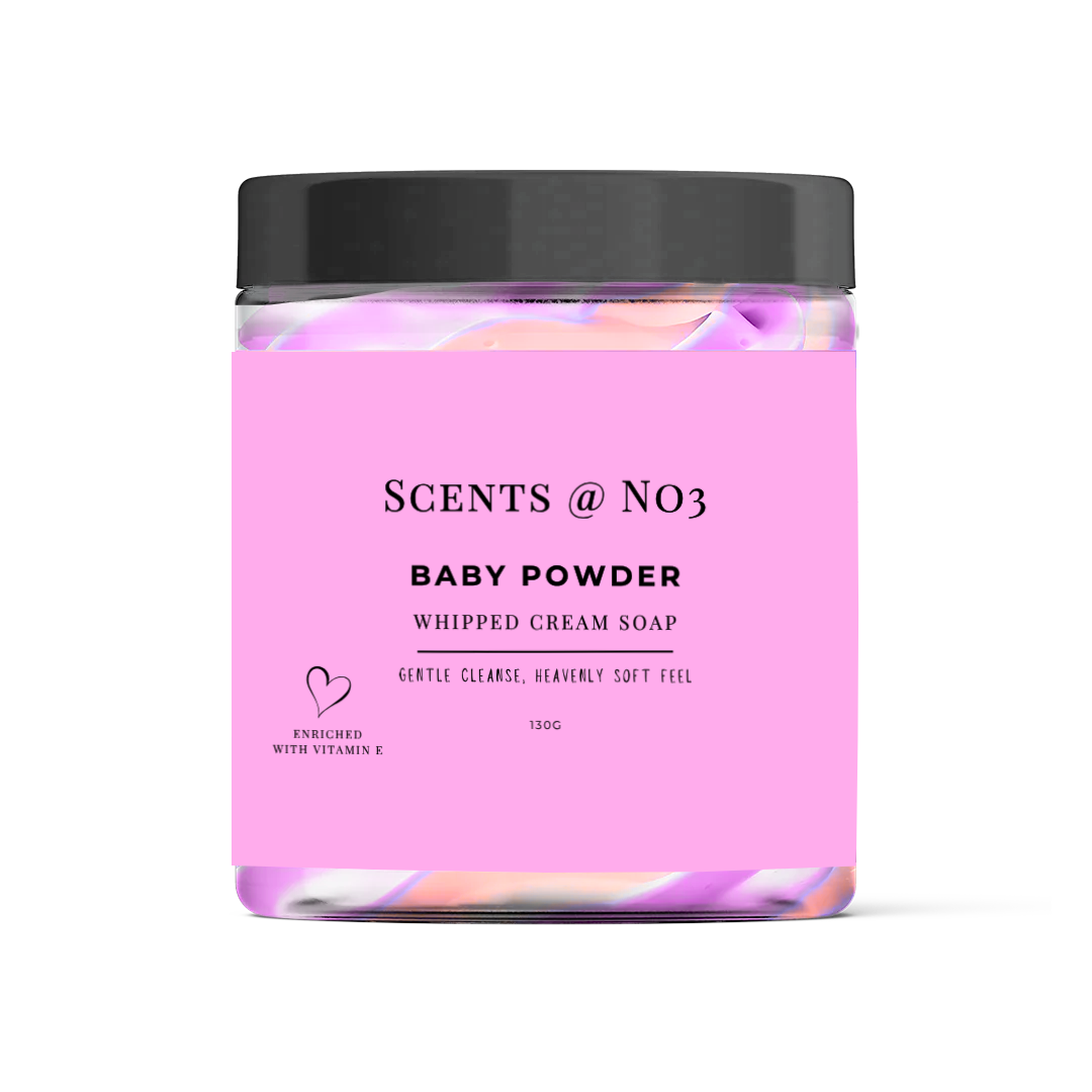 Baby Powder Whipped Cream Soap