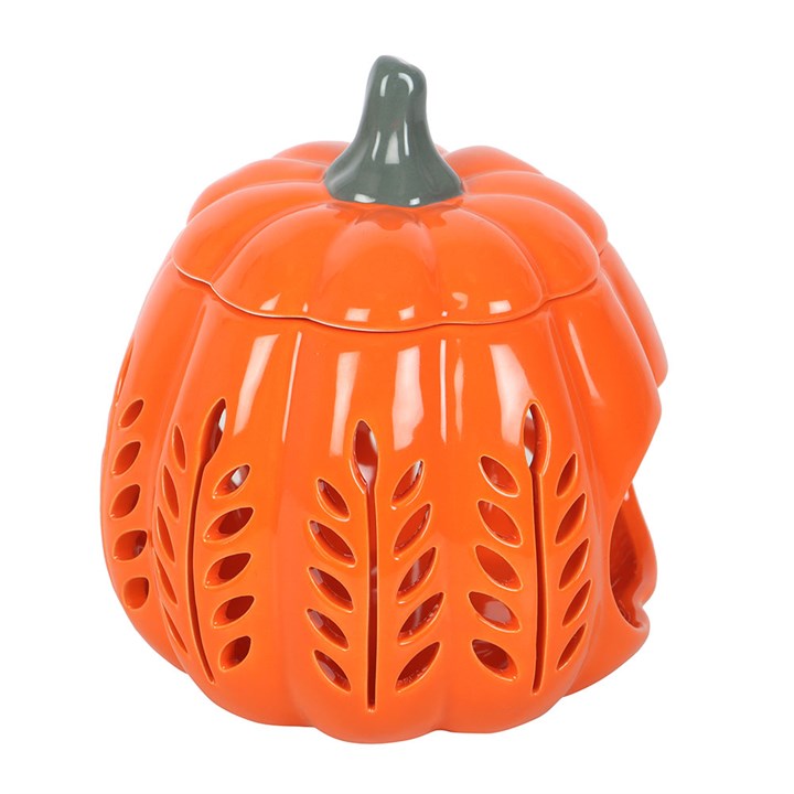 Orange Leaf Cut Out Wax Burner