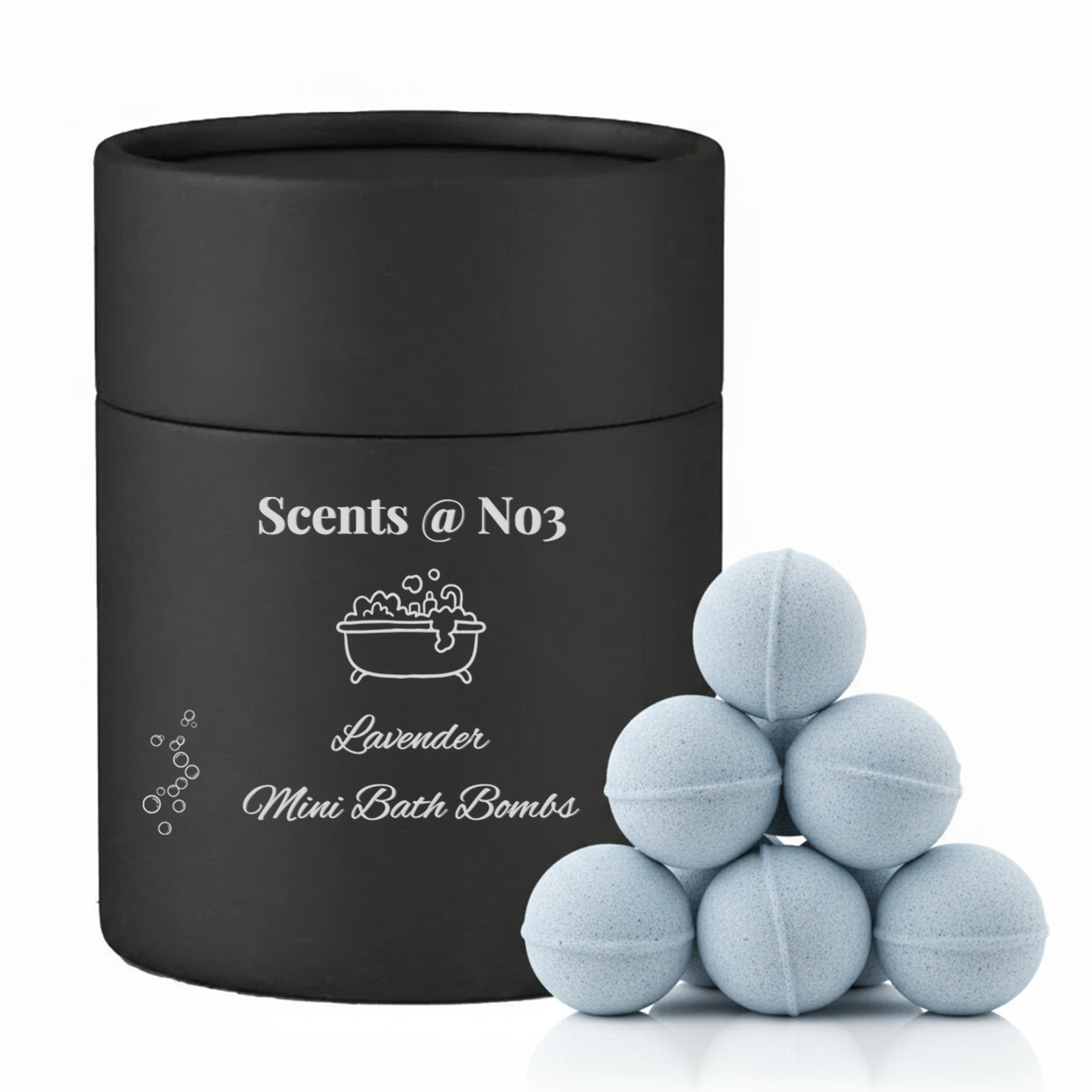 Lavender Mini Bath Bombs