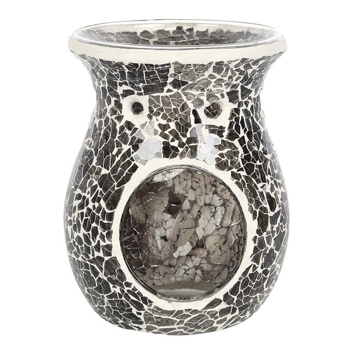 large crackle tealight burner
