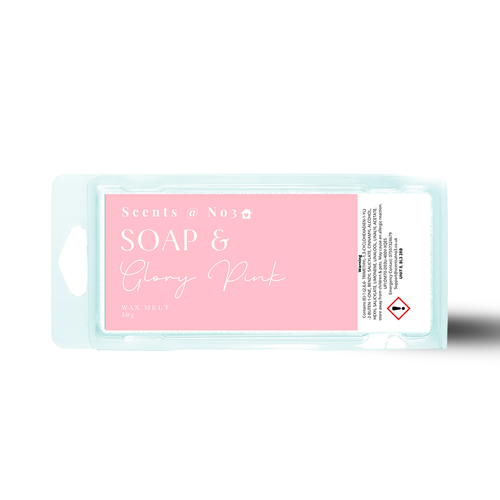 Soap & Glory Pink Wax Melt