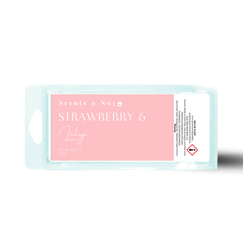 Strawberry & Lily Wax Melt