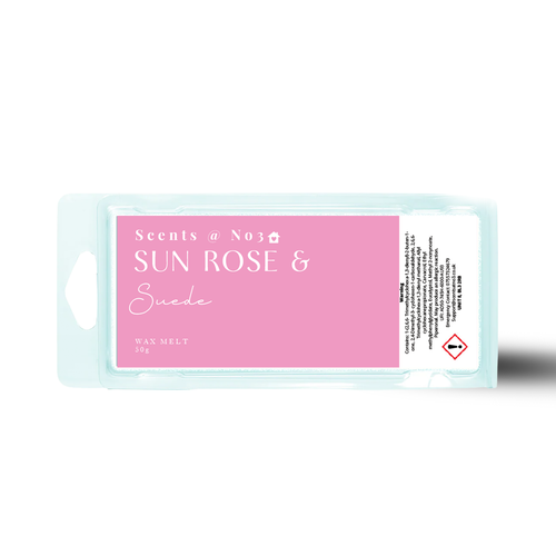 Sun Rose & Suede Wax Melt