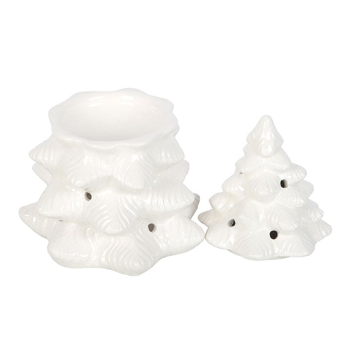 White Fir Tree Wax Burner