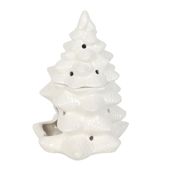 White Fir Tree Wax Burner
