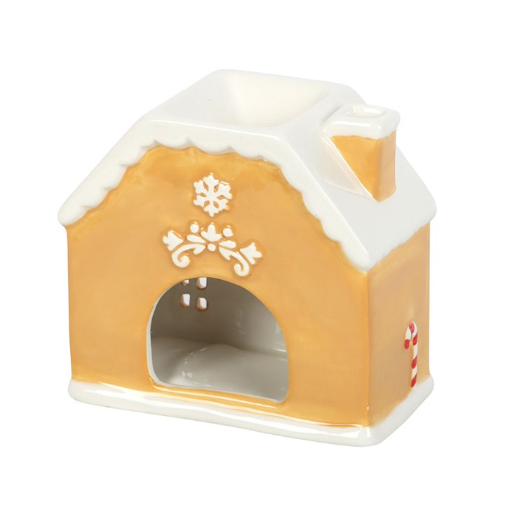 Candy Cane Gingerbread House Wax Burner