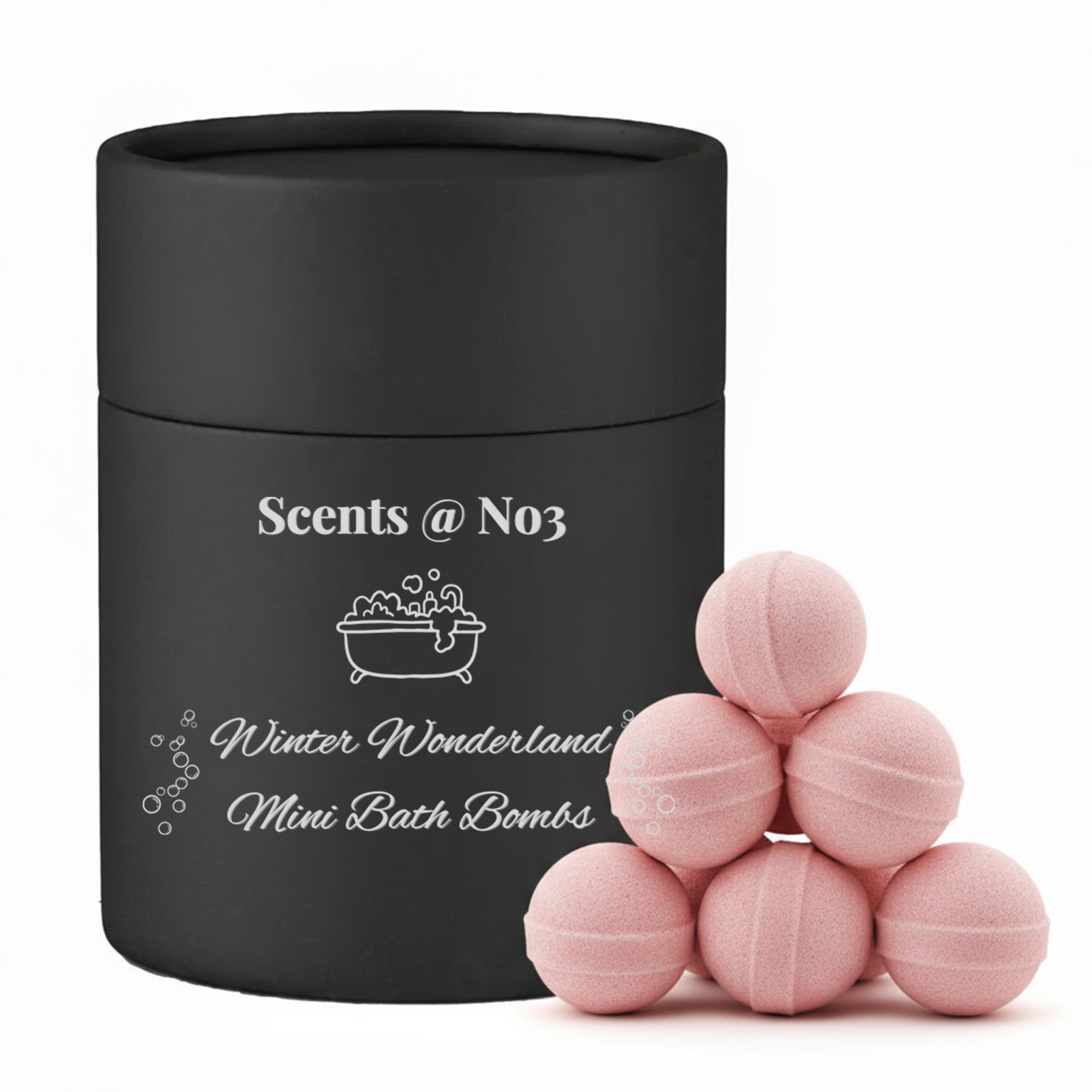 Winter Wonderland Mini Bath Bombs