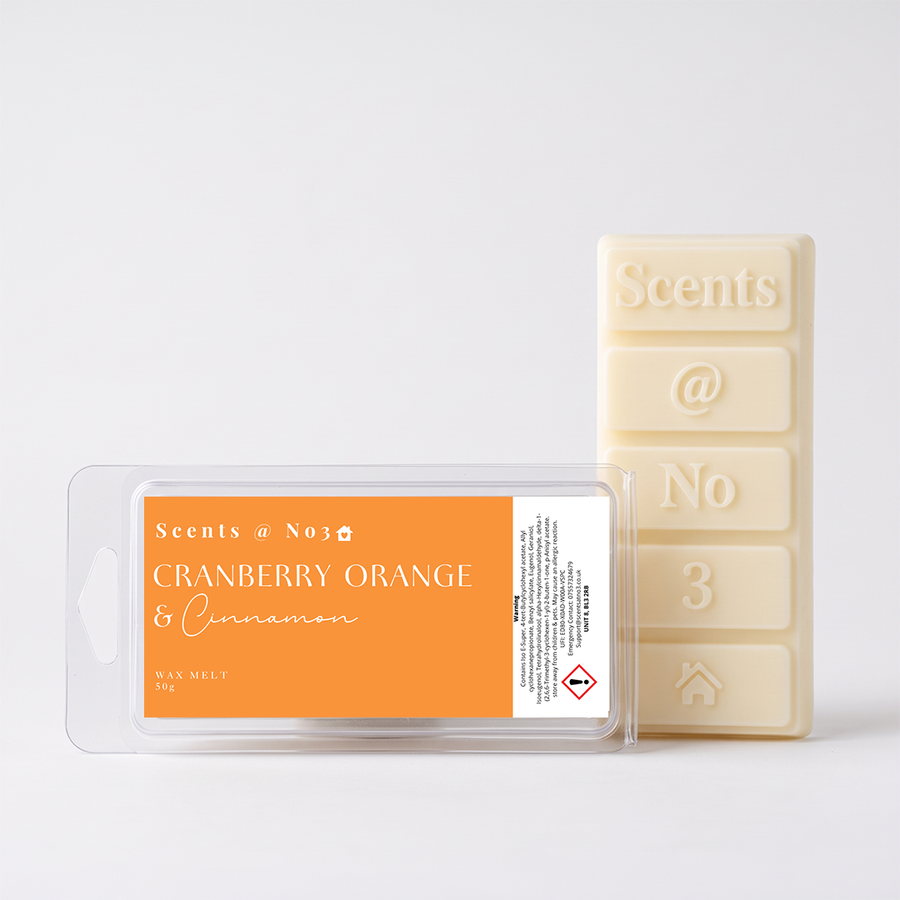 Cranberry Orange & Cinnamon Wax Melt