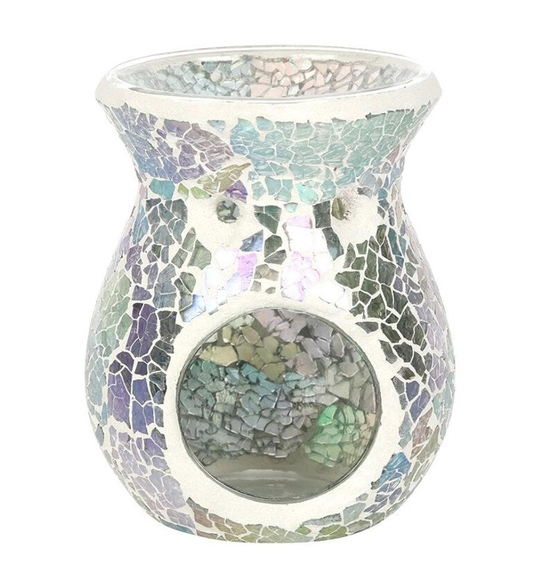 large crackle tealight burner