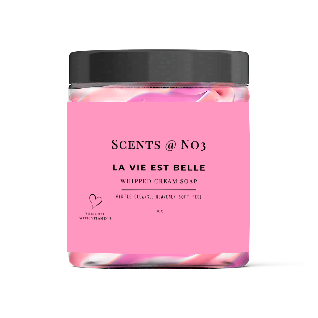 La Vie Est Belle Whipped Cream Soap