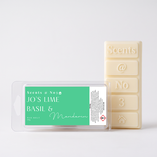 Jo's Lime Basil & Mandarin Wax Melt