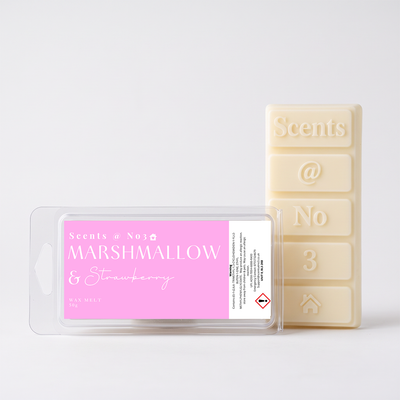 Marshmallow & Strawberry Wax Melt