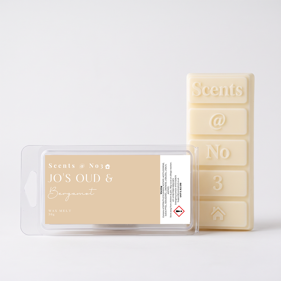 Jo's Oud & Bergamot Wax Melt