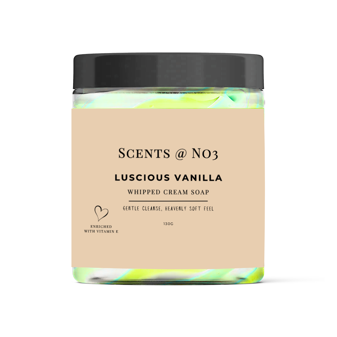 Luscious Vanilla Whipped Cream Soap