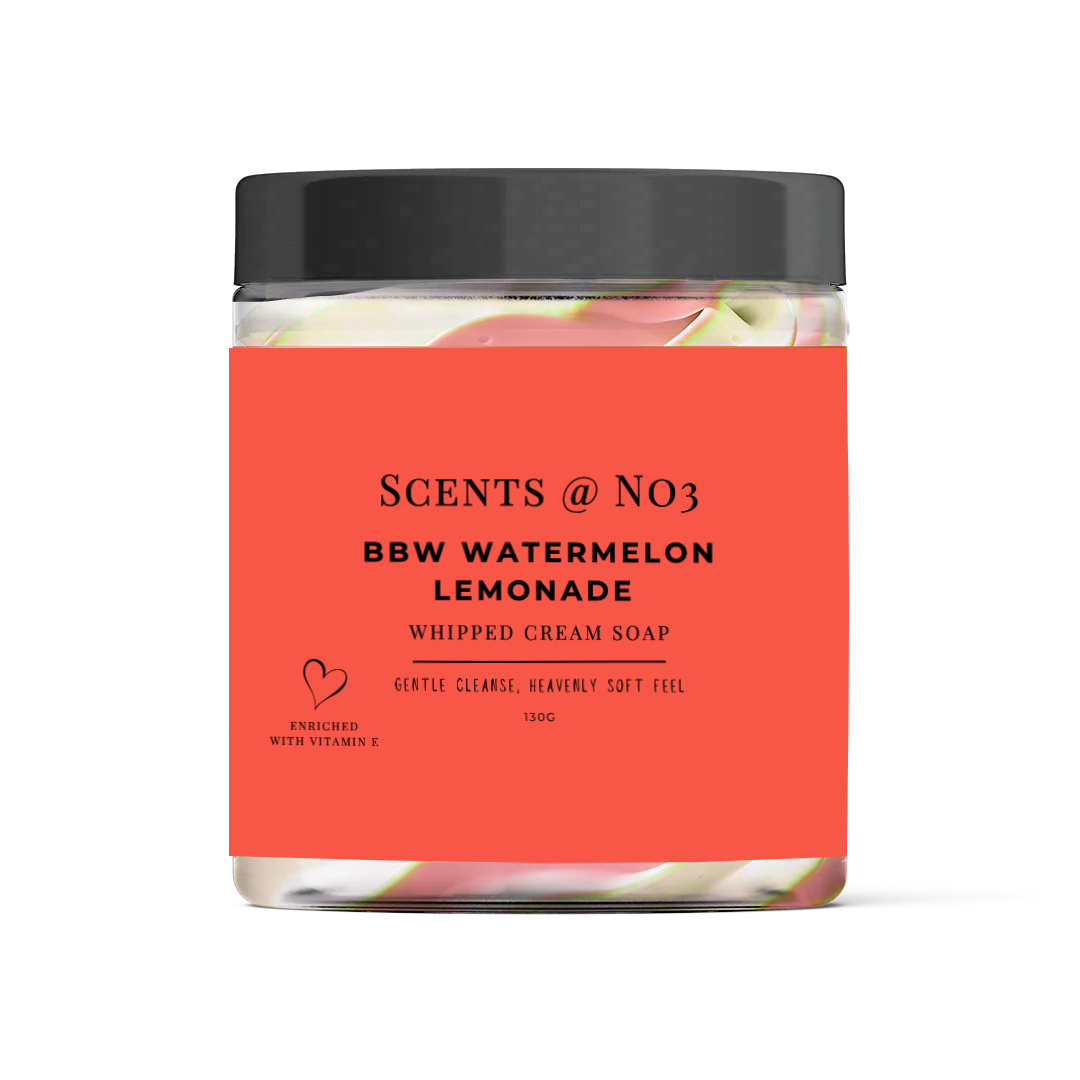 BBW Watermelon Lemonade Whipped Cream Soap