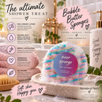 Bubblegum Butter Bubble Soap Sponge