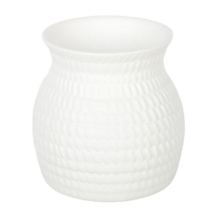 Woven Basket Effect Tealight Burner