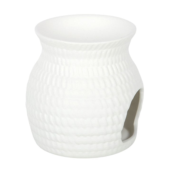 Woven Basket Effect Tealight Burner