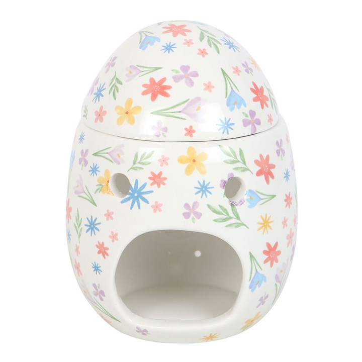 Spring Floral Egg Wax Burner