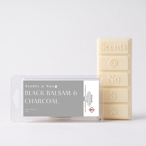 Black Balsam & Charcoal  Wax Melt