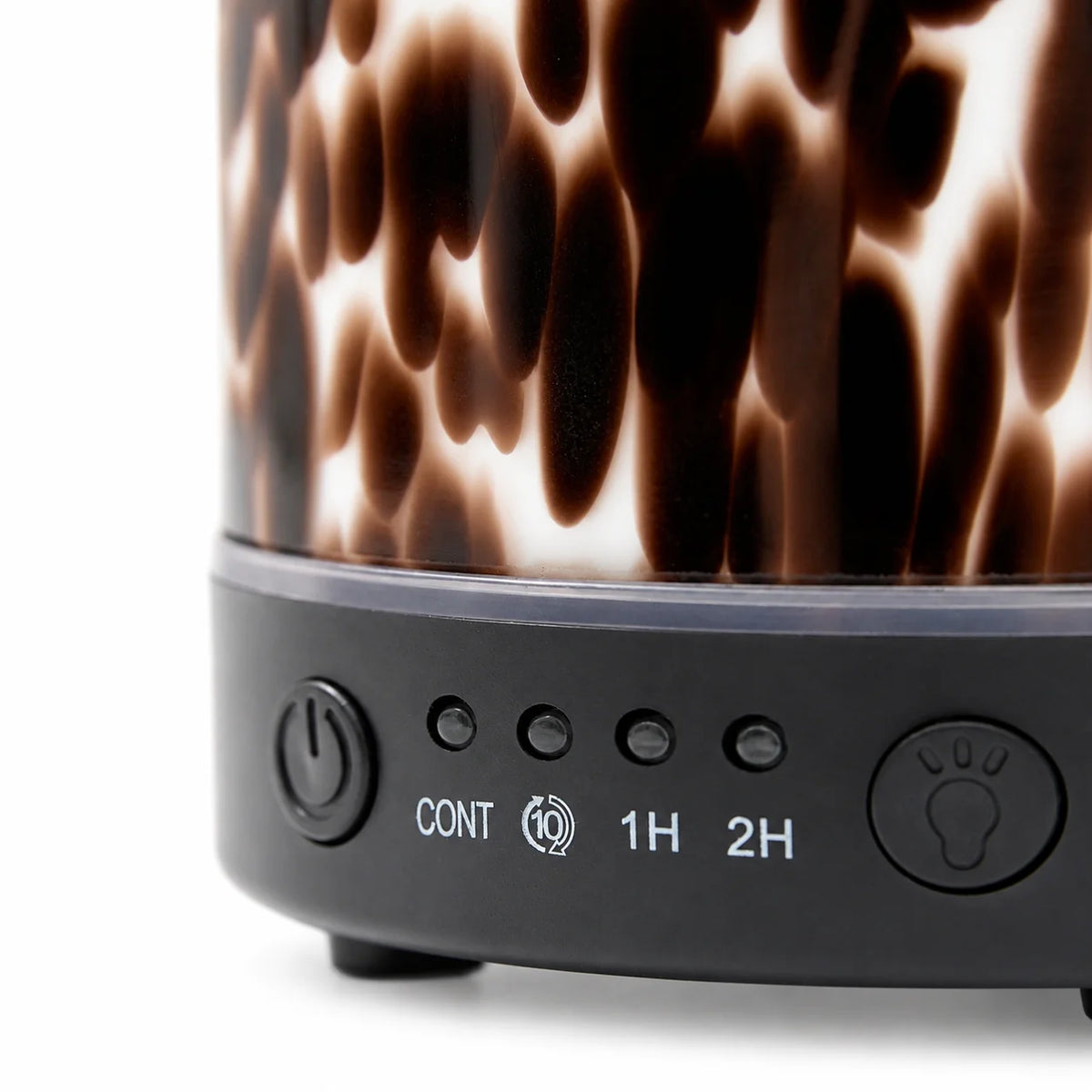 Tortoiseshell Glass Electric Diffuser — Brown