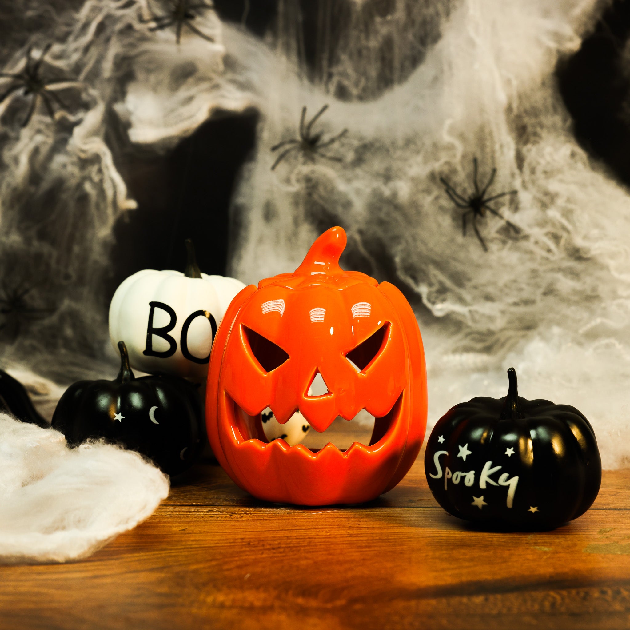 Jack O Lantern Wax Burner