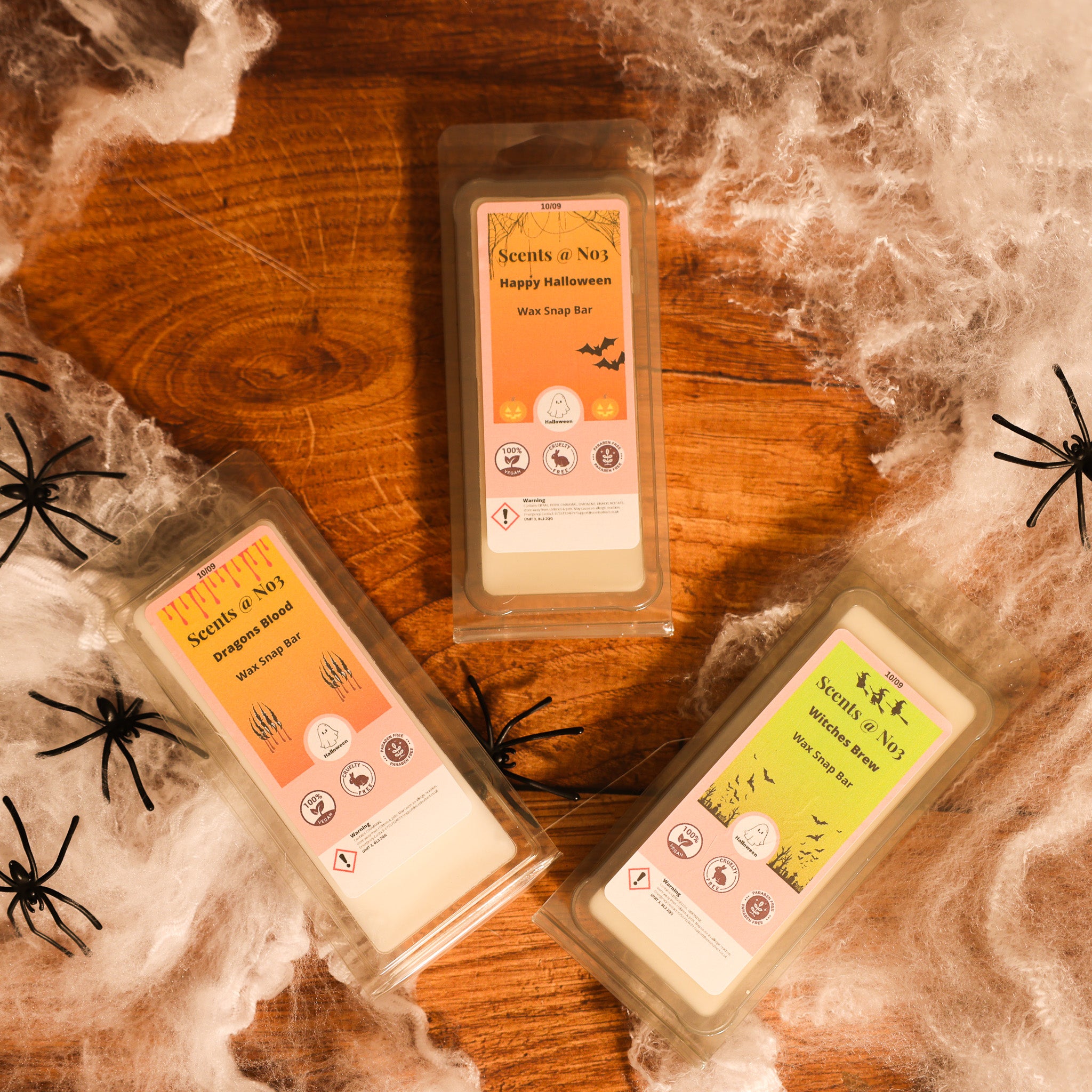 Happy Halloween Wax Snap Bar Bundle