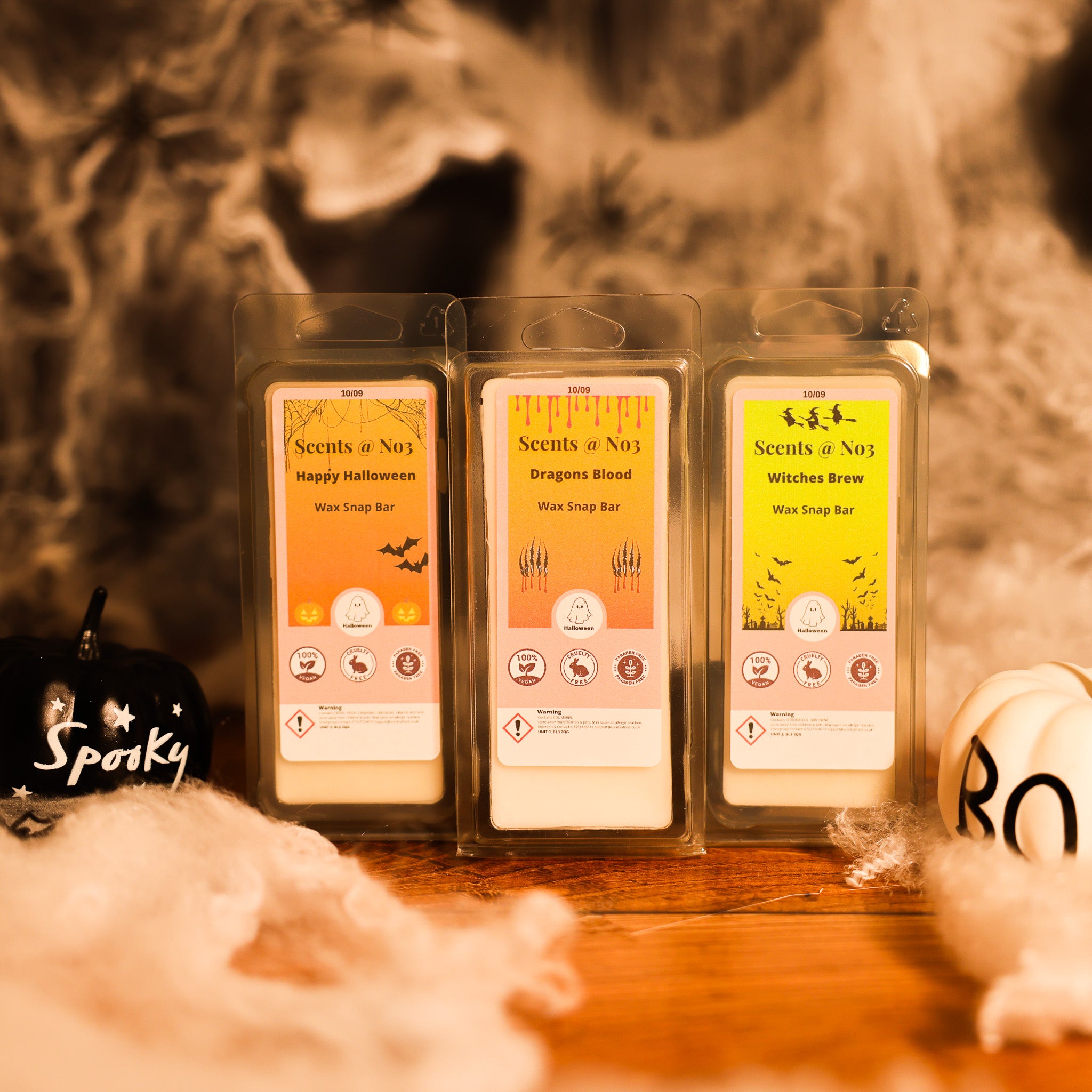 Happy Halloween Wax Snap Bar Bundle