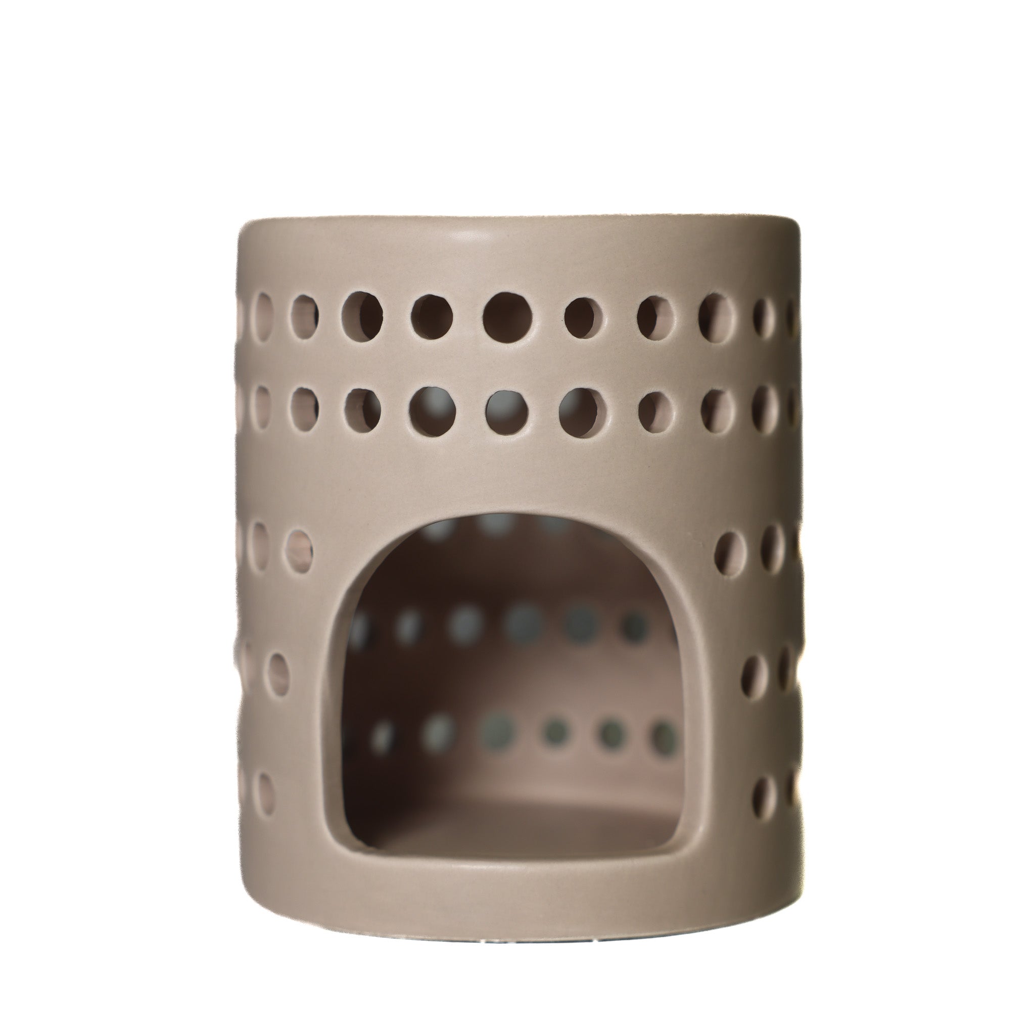 Natural Dot Ceramic Wax Burner