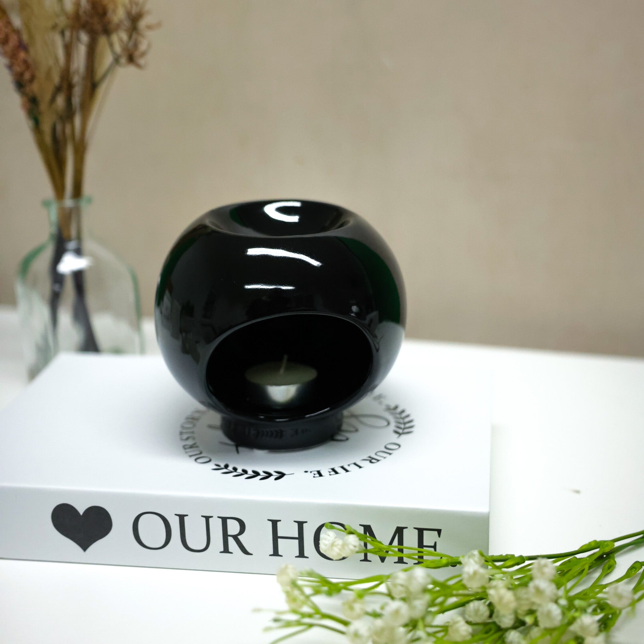 Prague - Black Wax Burner