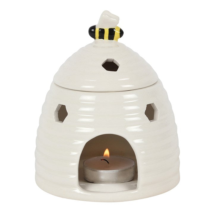 White Bee Hive Wax Burner