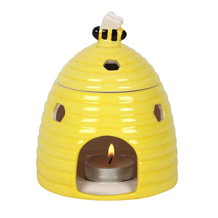 Yellow Bee Hive Wax Burner