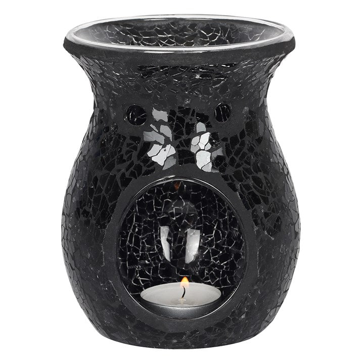 large crackle tealight burner