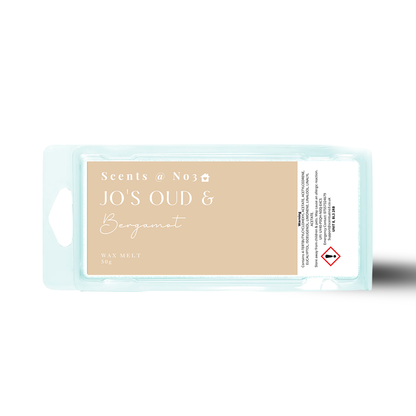 Jo's Oud & Bergamot Wax Melt