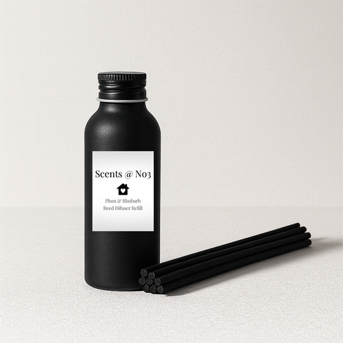 Plum & Rhubarb Reed Diffuser Refill