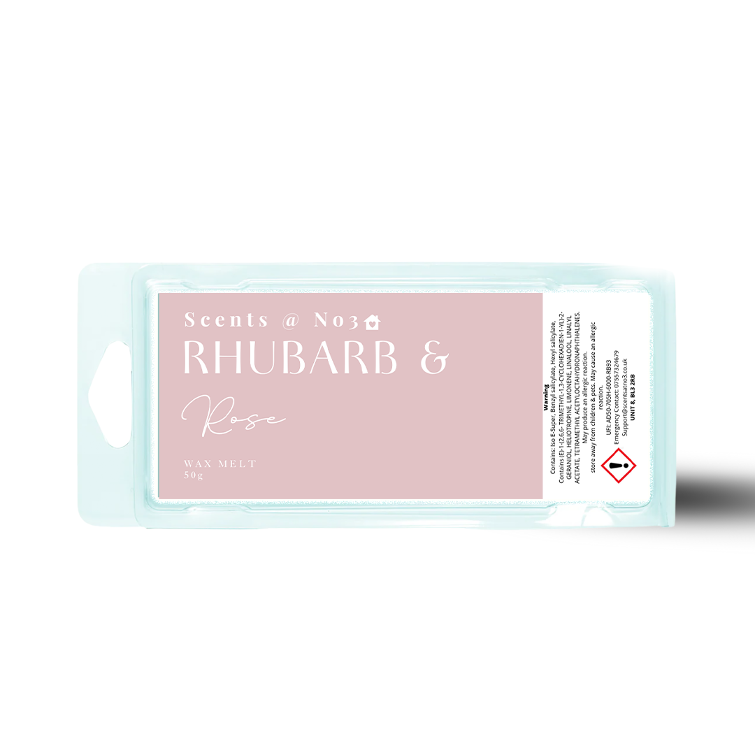 Rhubarb & Rose Wax Melt