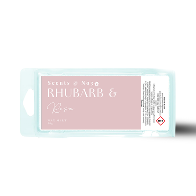 Rhubarb & Rose Wax Melt