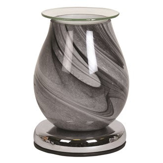 Grey Swirl Electric Wax Melter