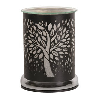 Black Silhouette Tree Of Life Wax Melter