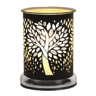 Black Silhouette Tree Of Life Wax Melter