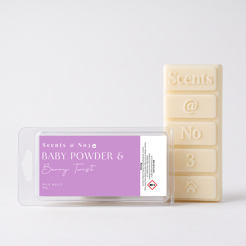 Baby Powder & Berry Twist Wax Melt