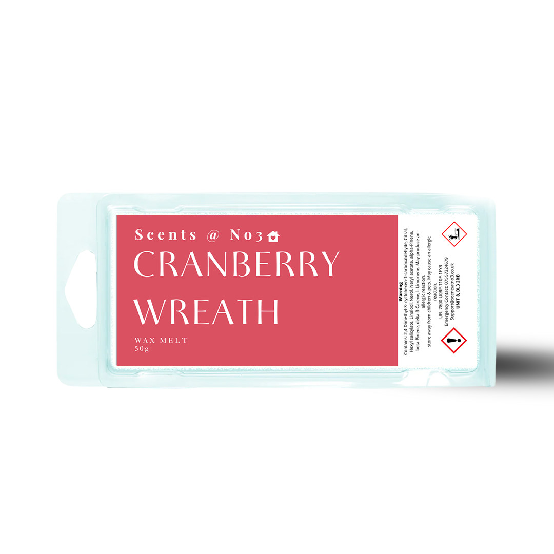 Cranberry Wreath Wax Melt