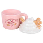 Pink Gingerbread Latte Tealight Burner