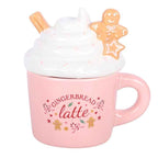 Pink Gingerbread Latte Tealight Burner