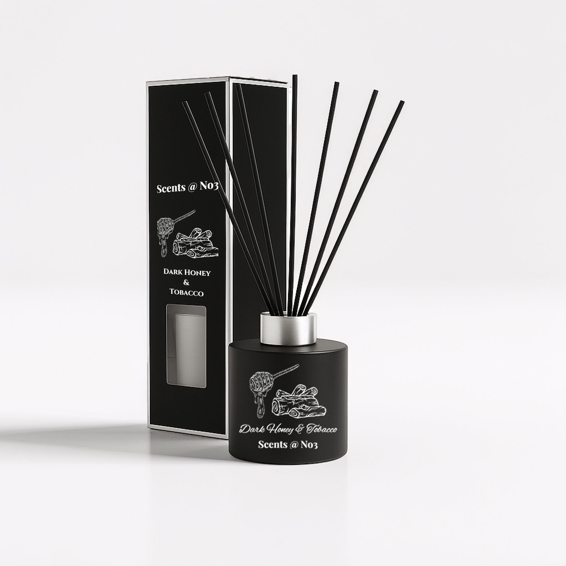 Dark Honey & Tobacco Reed Diffuser