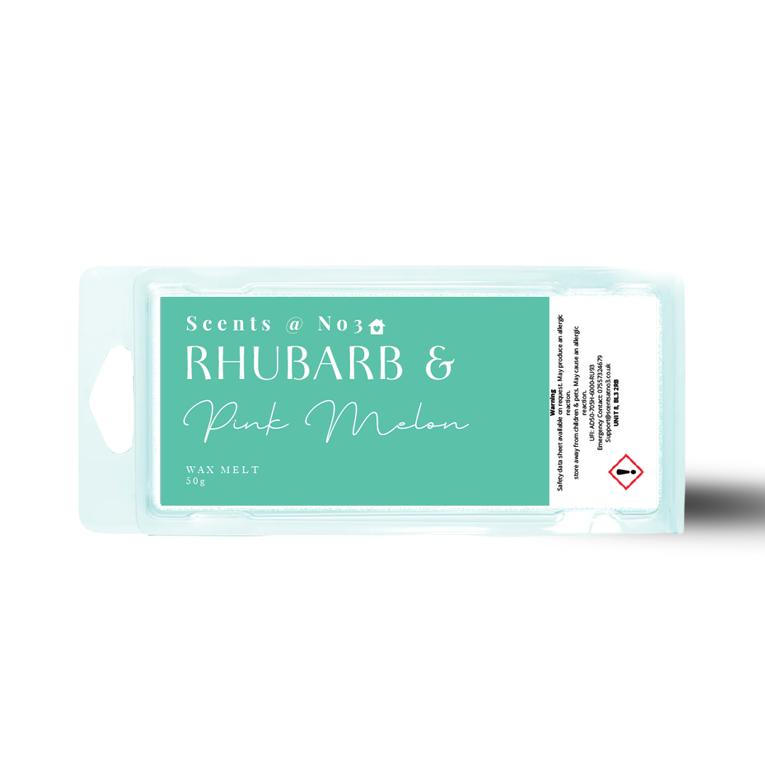 Rhubarb & Pink Melon Wax Melt