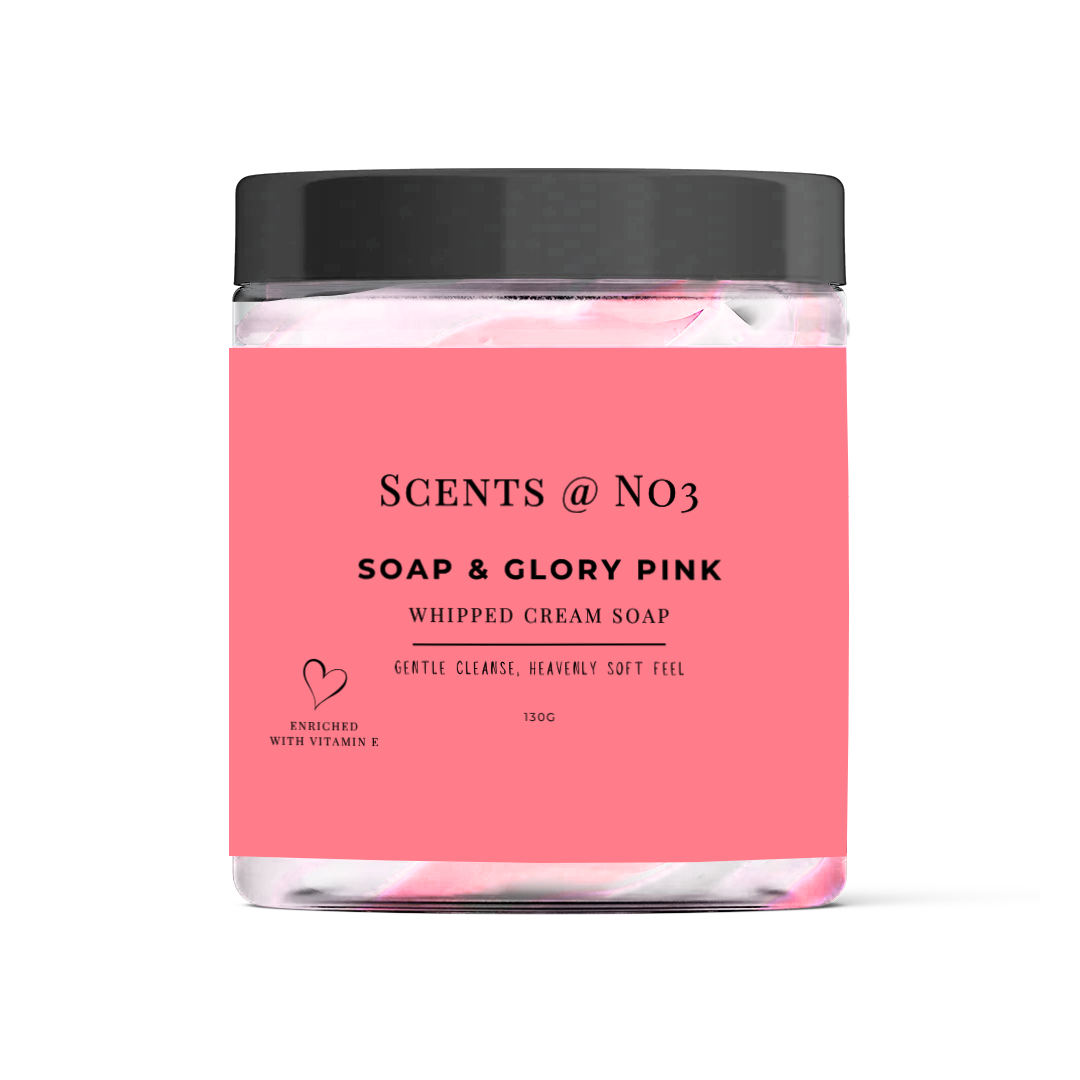 Soap & Glory Pink Whipped Cream Soap