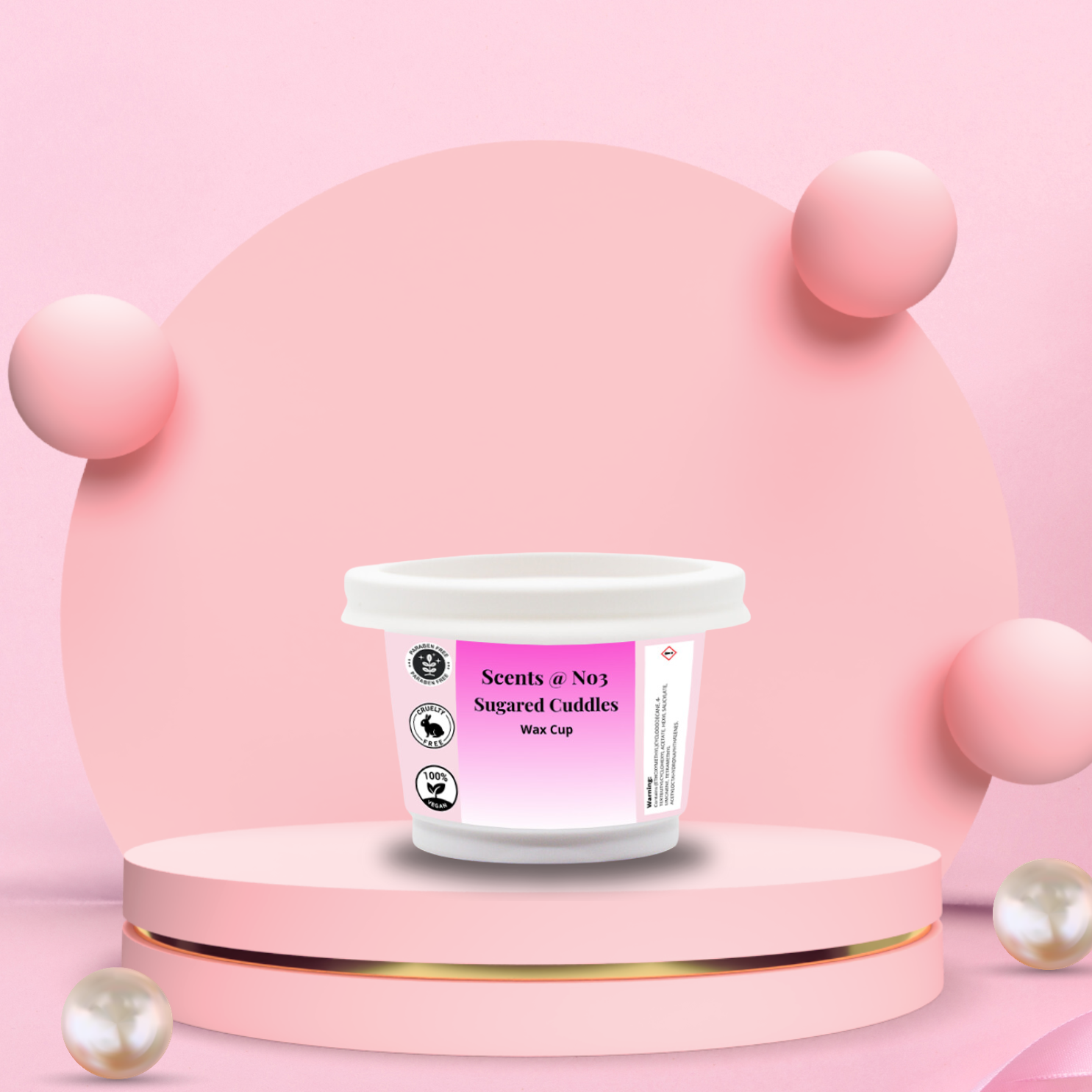 Sugared Cuddles Wax Cup