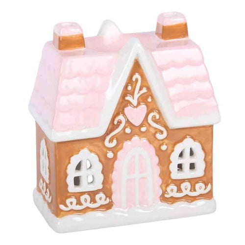 Sugarplum Gingerbread House Tealight Burner